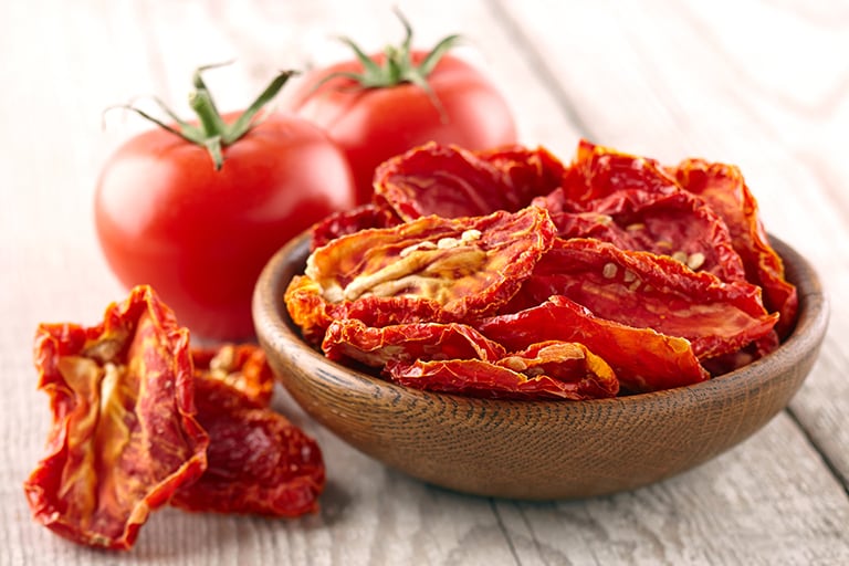 Dried and Fresh Tomato